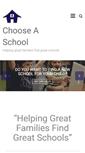 Mobile Screenshot of chooseaschoolaz.org